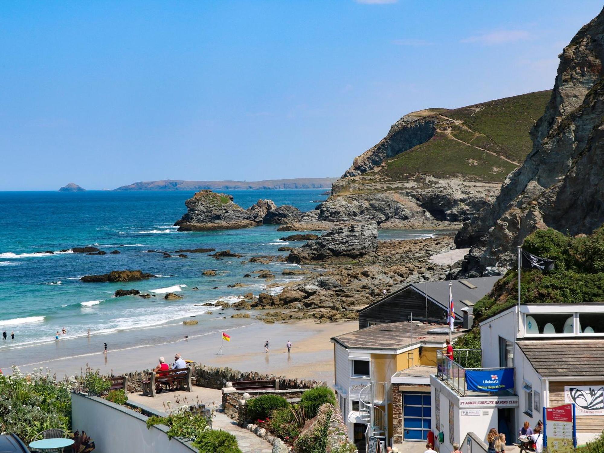 Ocean Blue Villa Porthtowan Kültér fotó